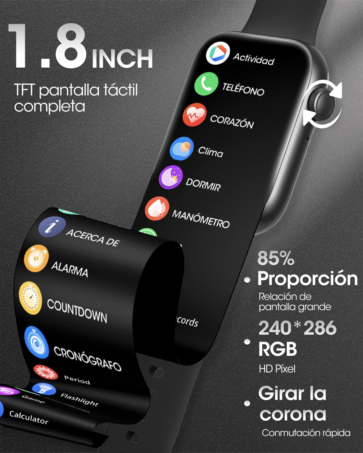 Reloj Smartwatch T500 + Pro — MdeOfertas